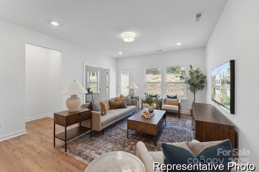 Furnished interior view inside a new home in Shay Crossing, Salisbury (Image 4).