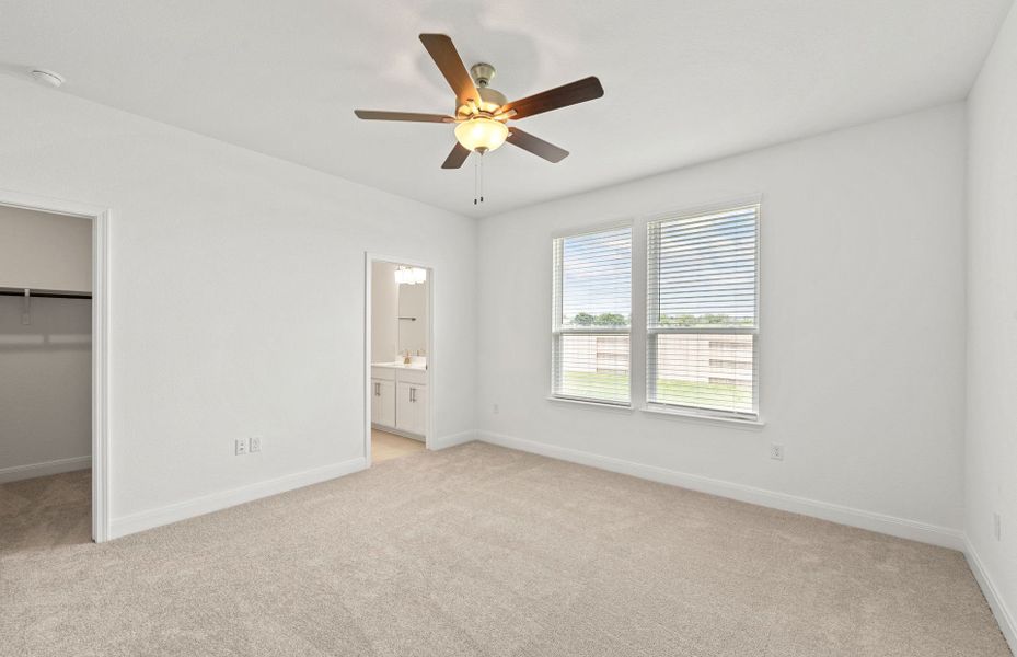 Spacious, unfurnished interior of a new home in Patterson Ranch, Georgetown (Image 22). Spacious, unfurnished interior of a new home in Patterson Ranch, Georgetown (Image 22).