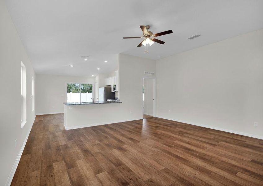 Incredible open-concept floor plan Incredible open-concept floor plan