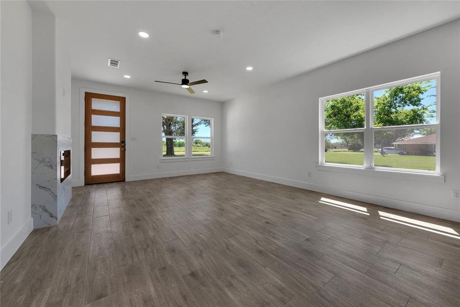 Spacious, unfurnished interior of a new home in , Valley View (Image 14). Spacious, unfurnished interior of a new home in , Valley View (Image 14).