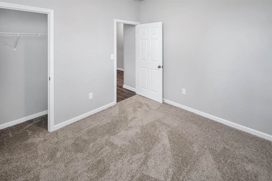 Representative unfurnished interior of a home built from the Aria by D.R. Horton in The Abbey at Trolley Run Station, Aiken (Image 20).