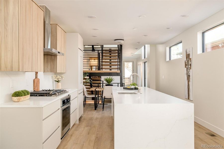 Furnished interior view inside a new home in , Denver (Image 9).