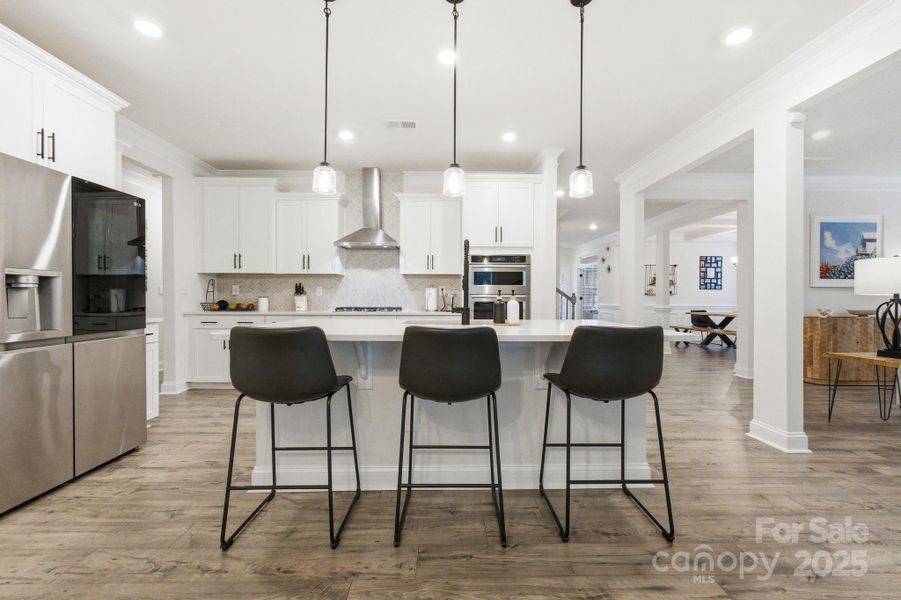 Furnished interior view inside a new home in , Huntersville (Image 11). Furnished interior view inside a new home in , Huntersville (Image 11).