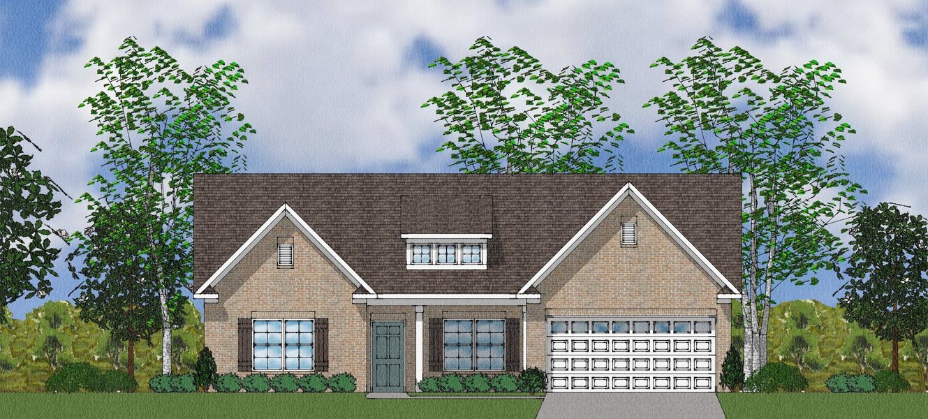 Representative exterior photo of a completed home built from the Callista - Winsome Collection by Mungo Homes in Cadence, Greensboro, NC (Image 17). Representative exterior photo of a completed home built from the Callista - Winsome Collection by Mungo Homes in Cadence, Greensboro, NC (Image 17).