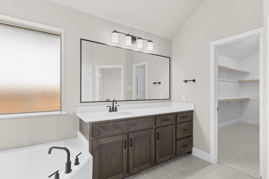 Furnished interior view inside a new home in Lovers Landing, Forney (Image 11).
