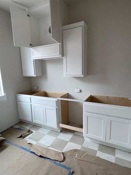 In-progress construction of a new home in Clopton Farms, Montgomery, TX (Image 6).