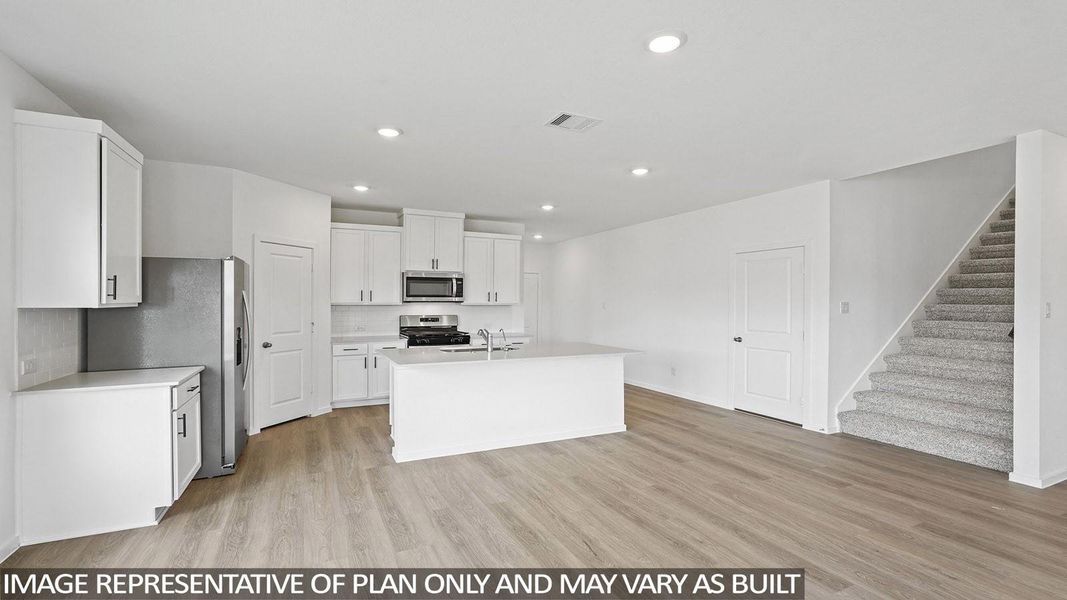 Furnished interior view inside a new home in Grand Pines, Magnolia (Image 5).