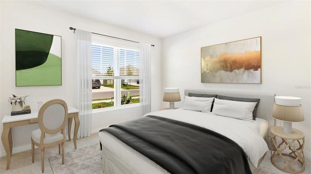 Furnished interior view inside a new home in Mandarin Grove, Palmetto (Image 11).