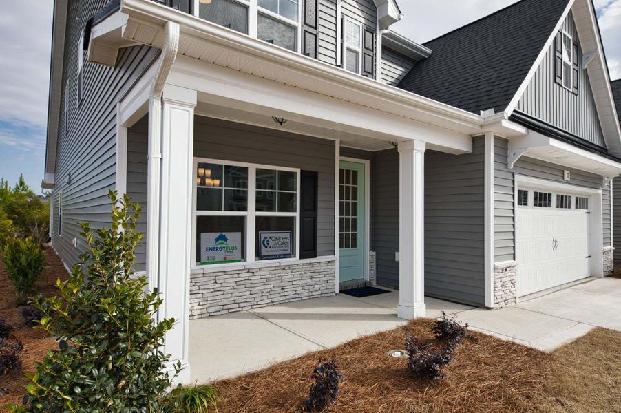 Representative exterior photo of a completed home built from the Rivermist by Caviness & Cates Communities in Maggie Way, Wendell, NC (Image 144).