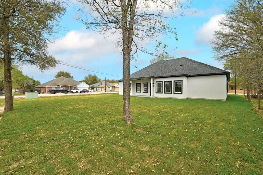 Exterior details and patio area of a home in , Bastrop (Image 4).