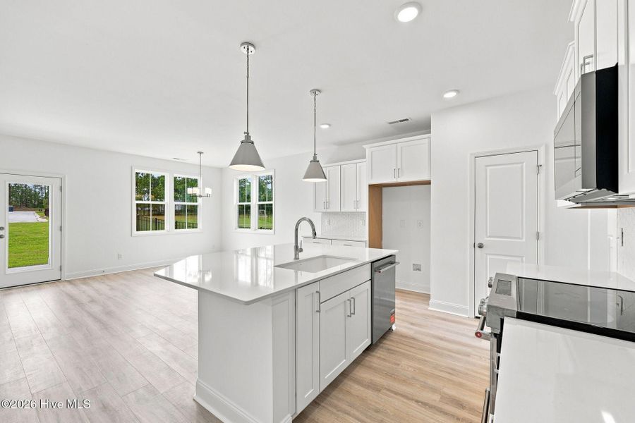 Furnished interior view inside a new home in Legacy Lakes, Aberdeen (Image 5).