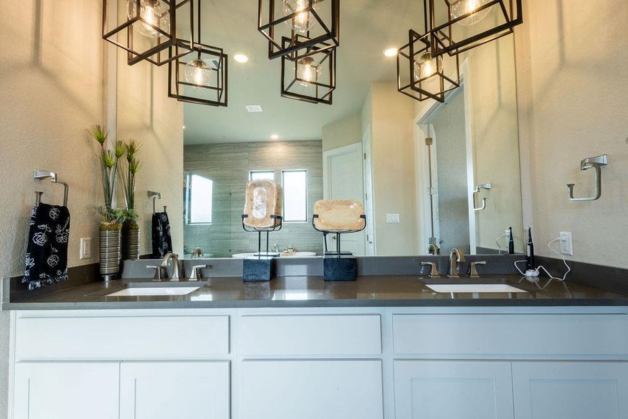 Furnished interior view inside a new home in North Haven, Liberty Hill (Image 27).