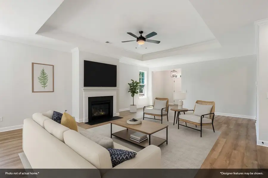 Furnished interior view inside a new home in Fieldstone, Lexington (Image 5).