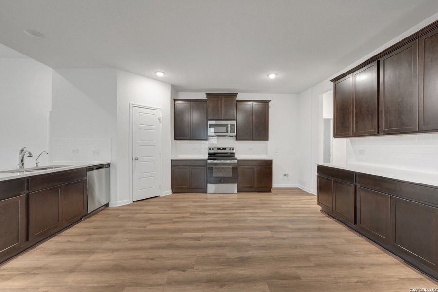 Furnished interior view inside a new home in Park Place, New Braunfels (Image 5).