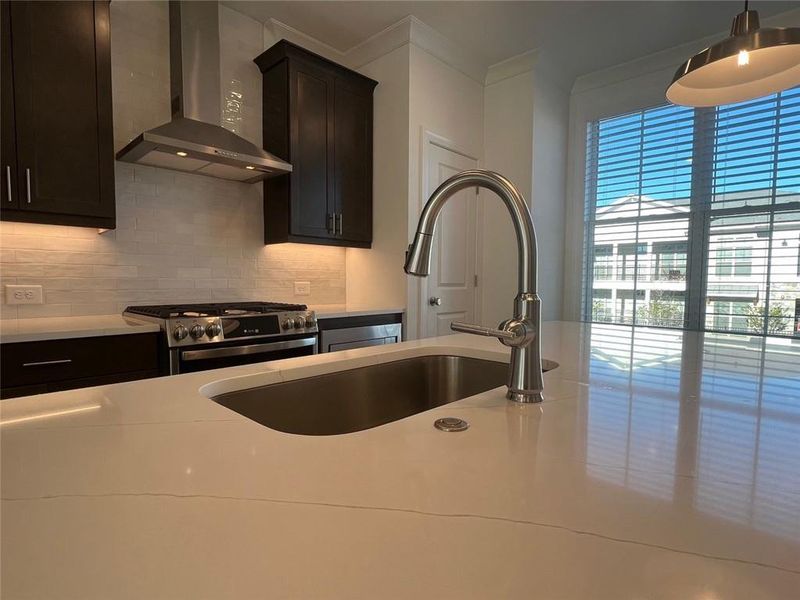 Furnished interior view inside a new home in , Buford (Image 5).