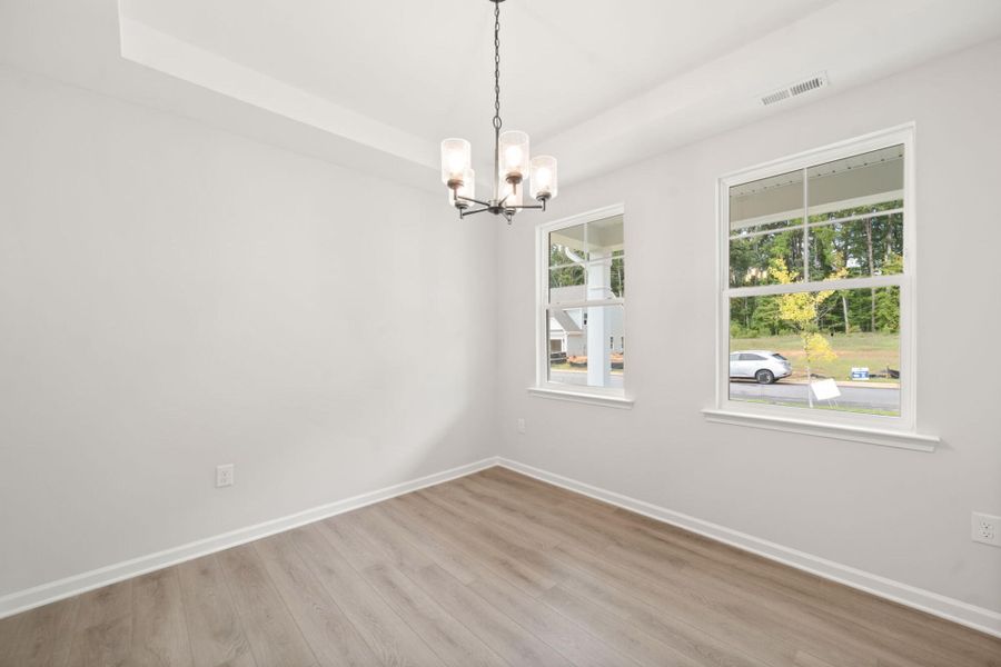 Spacious, unfurnished interior of a new home in Chandler Ridge, McLeansville (Image 16).
