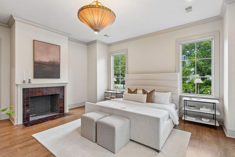 Furnished interior view inside a new home in , Mount Pleasant (Image 40).