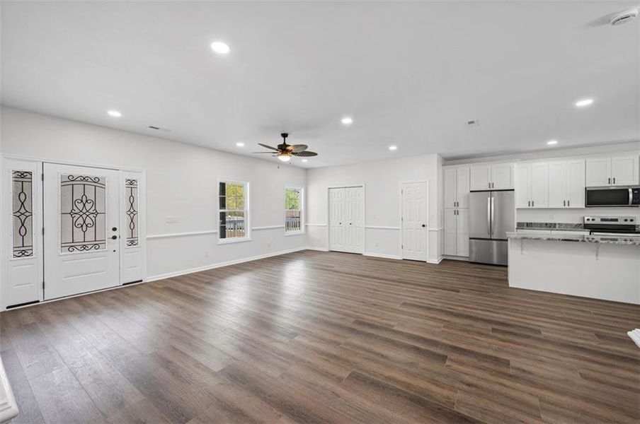 Spacious, unfurnished interior of a new home in , Rome (Image 21). Spacious, unfurnished interior of a new home in , Rome (Image 21).