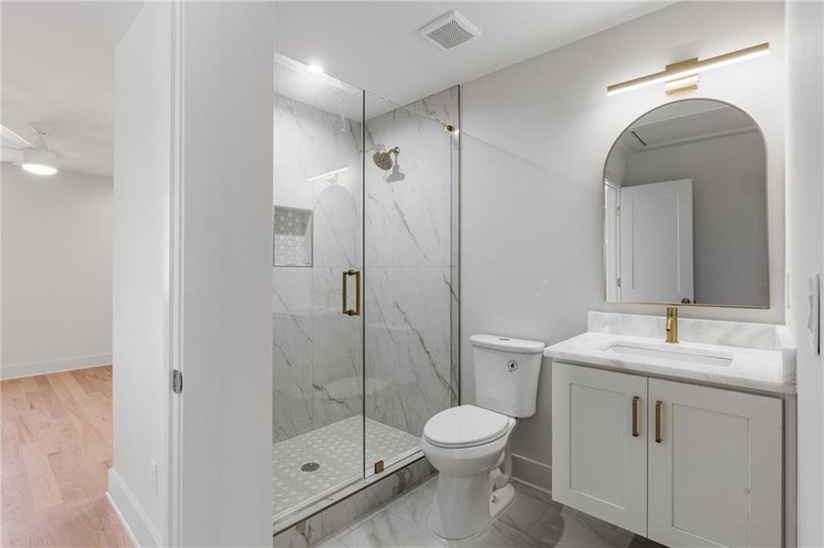 Furnished interior view inside a new home in , Smyrna (Image 2).