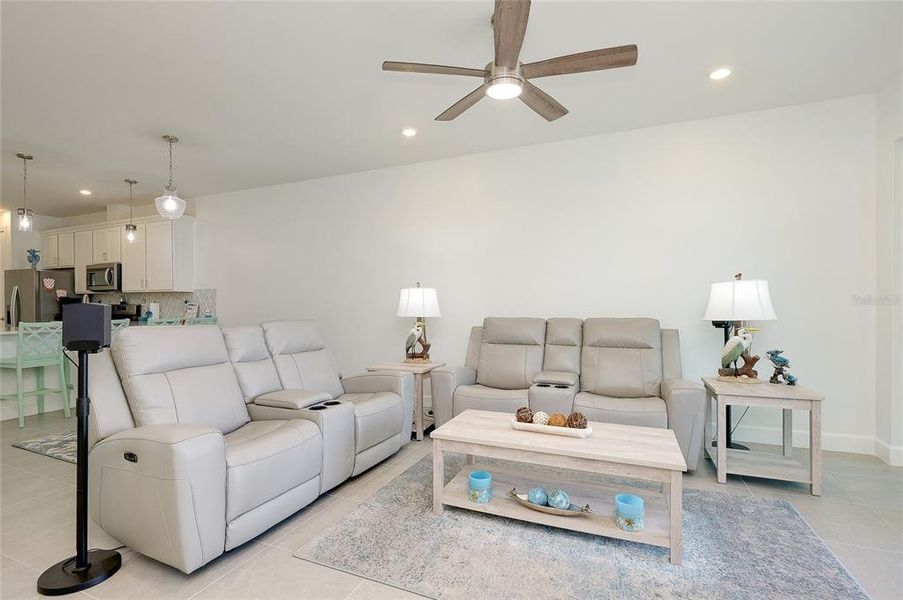 Furnished interior view inside a new home in BeachWalk by Manasota Key, Englewood (Image 30).
