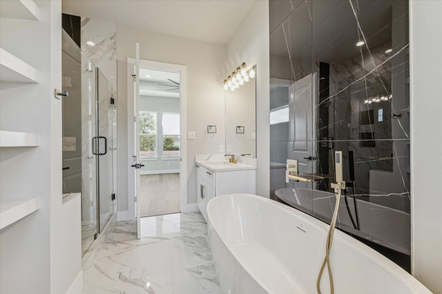 Master bathroom