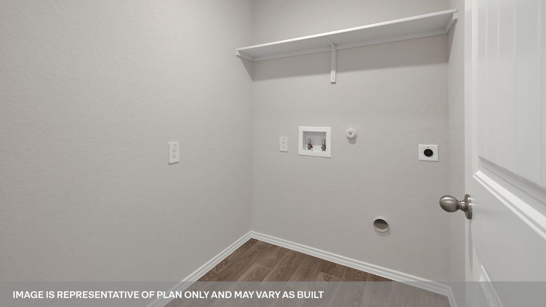 Representative unfurnished interior of a home built from the The Ashburn by D.R. Horton in Swenson Heights, Seguin (Image 9). Representative unfurnished interior of a home built from the The Ashburn by D.R. Horton in Swenson Heights, Seguin (Image 9).