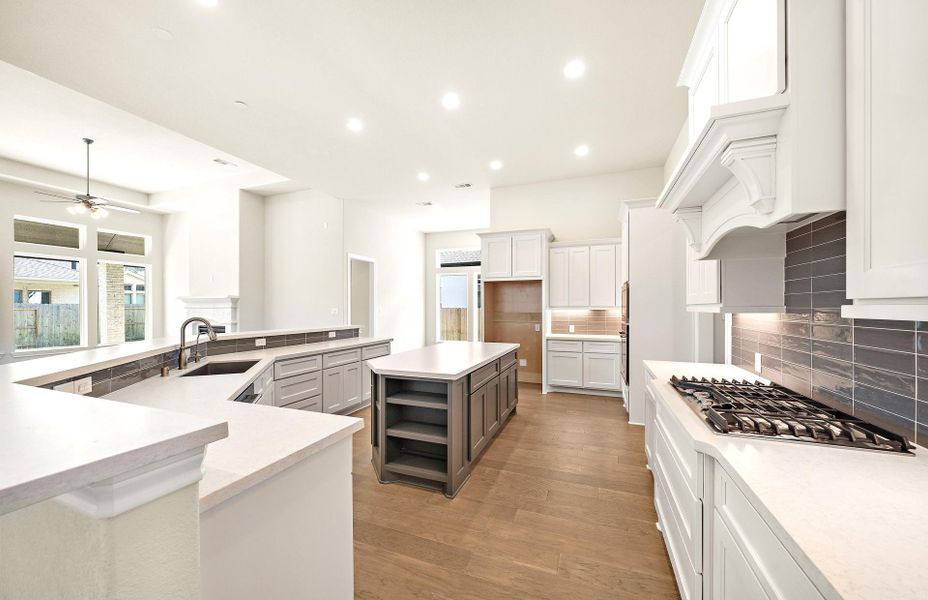 Furnished interior view inside a new home in , Magnolia (Image 11).