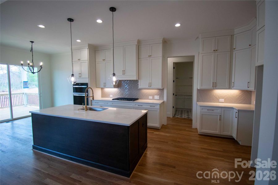 Furnished interior view inside a new home in , Hickory (Image 5).