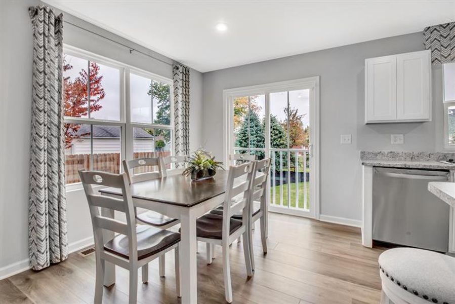 Representative furnished interior of a home built from the Pine by Ryan Homes in Cherry Grove Townhomes, Kannapolis (Image 11).
