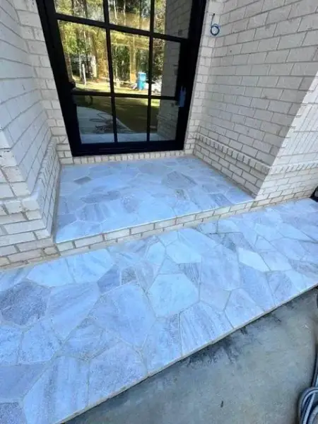 Exterior details and patio area of a home in , Atlanta (Image 3).