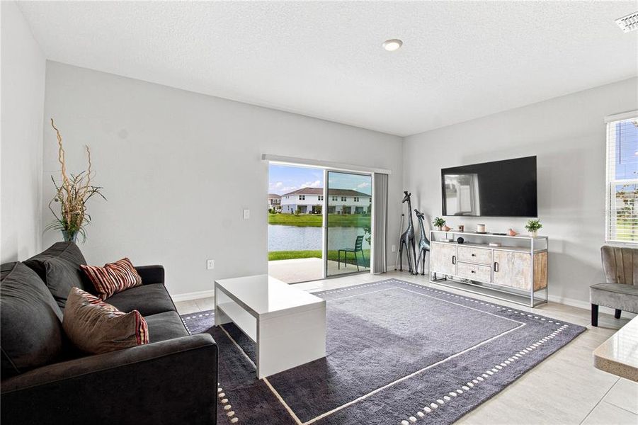 Furnished interior view inside a new home in , Kissimmee (Image 8).