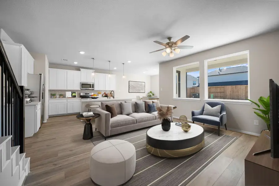 This home boasts a spacious open concept layout that combines the best of modern design and comfort for everyday living.