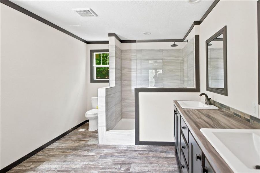 Furnished interior view inside a new home in , Rome (Image 4).