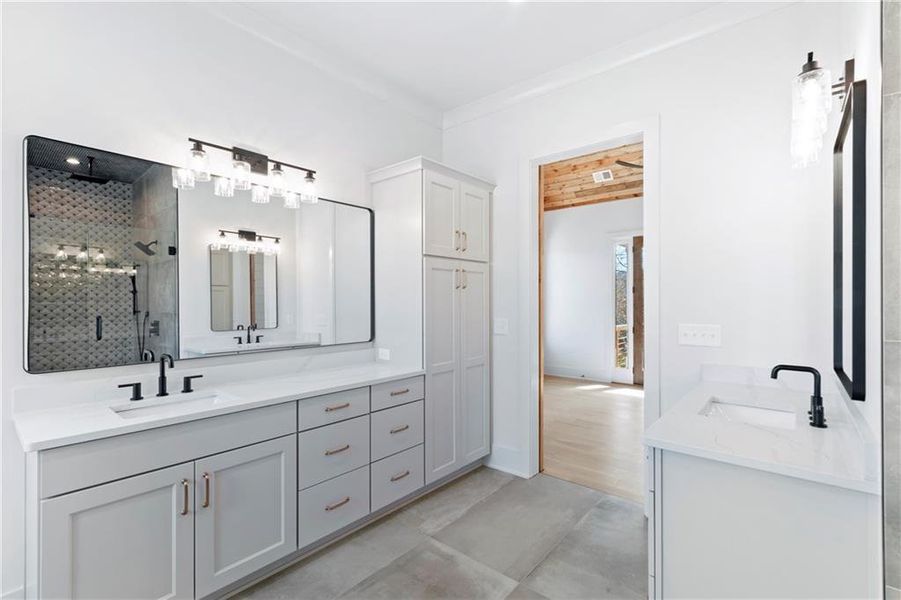 Furnished interior view inside a new home in , Blairsville (Image 12).