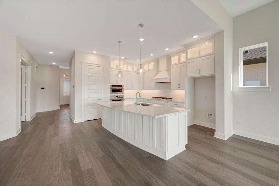 Furnished interior view inside a new home in , Katy (Image 6).