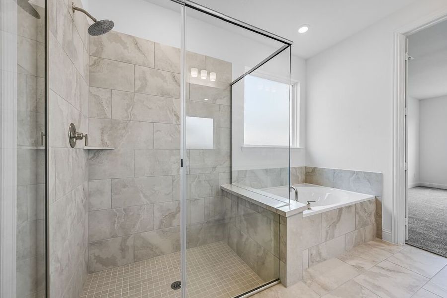 Furnished interior view inside a new home in The Ridge at Northlake 60s, Northlake (Image 24).