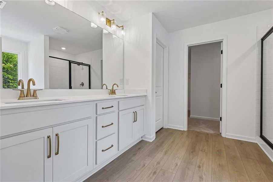 Furnished interior view inside a new home in Langston Reserve, Cartersville (Image 7).