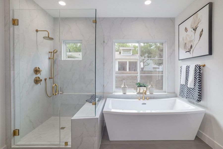 Furnished interior view inside a new home in , Austin (Image 36). Furnished interior view inside a new home in , Austin (Image 36).