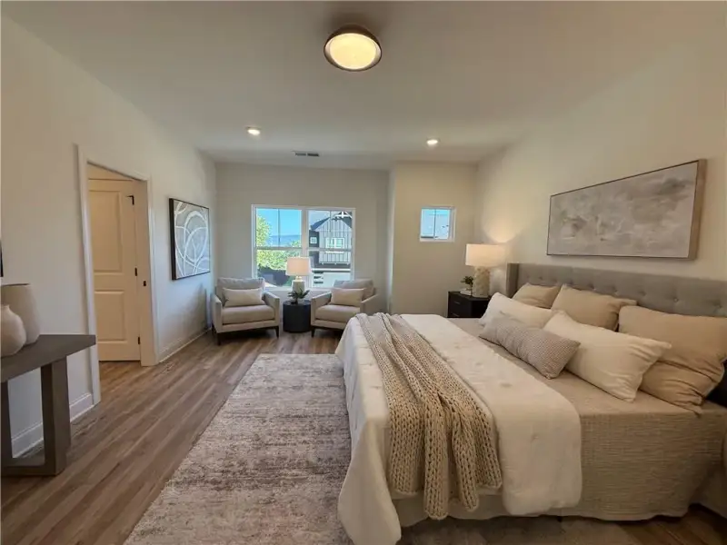 Furnished interior view inside a new home in , Waleska (Image 7).