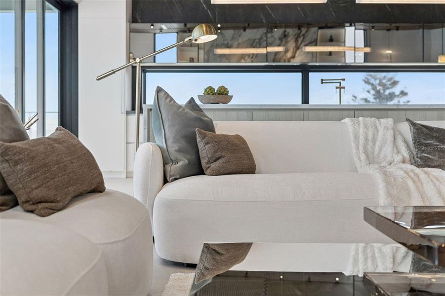 Furnished interior view inside a new home in , New Smyrna Beach (Image 21).
