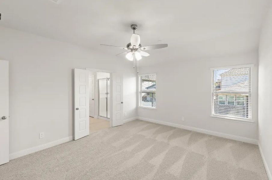 Front exterior of a new home in Sereno Oaks at Buckner Terrace, Dallas, TX, highlighting curb appeal (Image 26).