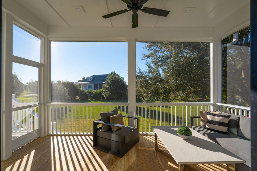 Exterior details and patio area of a home in , Johns Island (Image 51). Exterior details and patio area of a home in , Johns Island (Image 51).