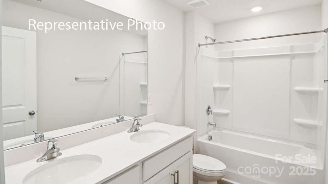 Furnished interior view inside a new home in The Falls at Newton, Newton (Image 4).