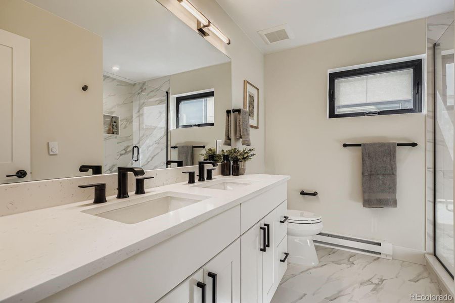 Furnished interior view inside a new home in , Denver (Image 3).