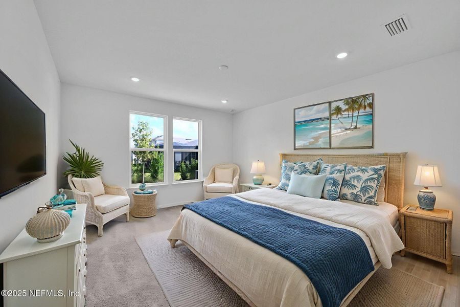 Furnished interior view inside a new home in Del Webb Nocatee, Ponte Vedra (Image 5).