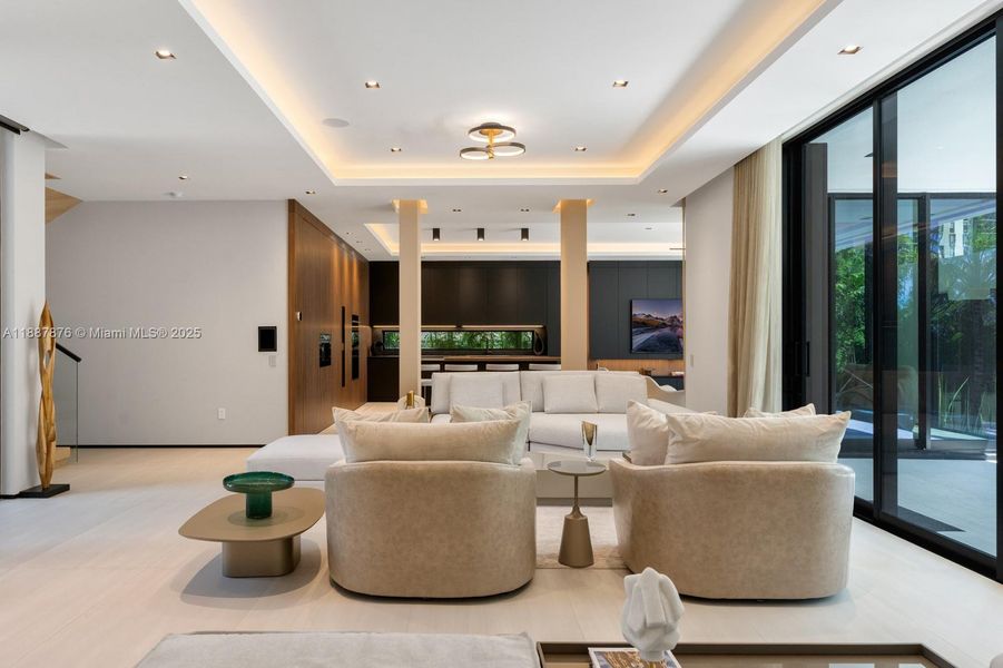 Furnished interior view inside a new home in , North Miami (Image 10).