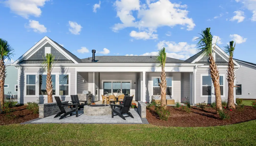 Representative exterior details of a home built from the The Sandcastle by Chesapeake Homes in Coastal Club of the Carolinas, Calabash (Image 4).