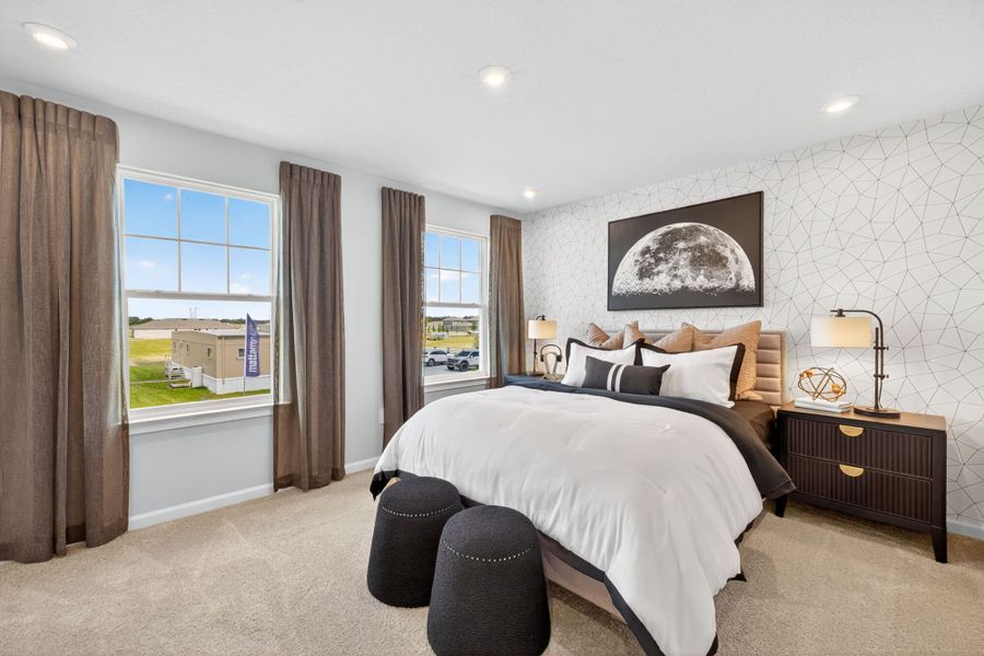 Representative furnished interior of a home built from the Brookstone by Mattamy Homes in Summerlit, Naples (Image 15).
