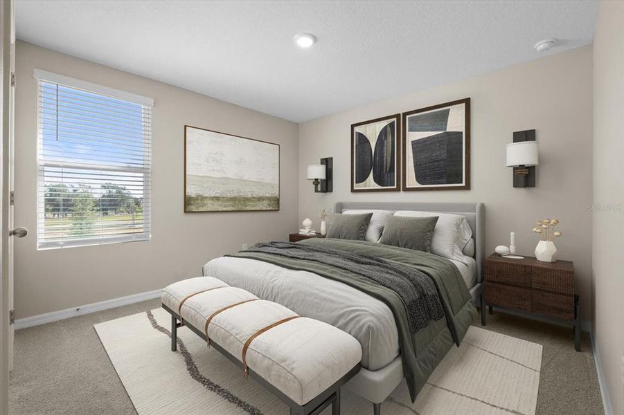 Furnished interior view inside a new home in Silverstone North, Palmetto (Image 9).