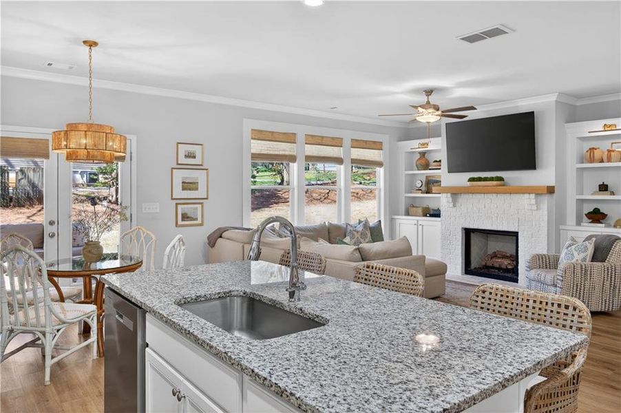 Furnished interior view inside a new home in , Jefferson (Image 14).
